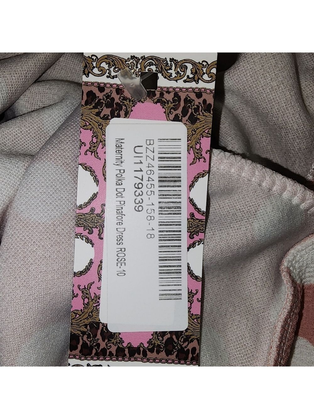 Boohoo Maternity Polka Dot Dress Size 10 NWT - Picture 11 of 12